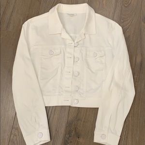 Calvin Klein Cropped White Jacket